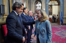 Fotografía El presidente del Parlamento de Canarias asiste en Madrid al acto de celebración del LXXIII aniversario de la Declaración Schuman 