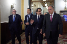Fotografía El presidente del Parlamento de Canarias asiste en Madrid al acto de celebración del LXXIII aniversario de la Declaración Schuman