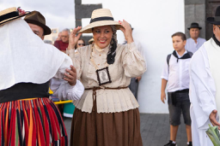 Fotografía La presidenta del Parlamento de Canarias, Astrid Pérez, participa en Lanzarote en la festividad en honor a Nuestra Señora de Los Dolores