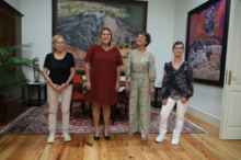 Fotografía La presidenta del Parlamento de Canarias recibe a Acufade en el Día Mundial del Alzheimer 