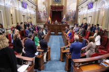 Fotografía El Parlamento de Canarias suspende el pleno por el fallecimiento de Jerónimo Saavedra Acevedo 