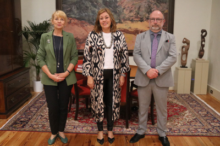 Fotografía Astrid Pérez recibe a la embajadora de Bosnia i Herzegovina en España, Vesna Andrea Zaimovic 