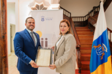 Fotografía Astrid Pérez asiste al acto de celebración del 225 aniversario de la fundación de la ciudad de Arrecife 