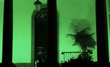 Fotografía El Parlamento de Canarias se ilumina de color verde por del Día Mundial del Farmacéutico