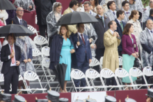 Fotografía La presidenta del Parlamento canario asiste en Madrid a los actos conmemorativos del Día de la Fiesta Nacional 
