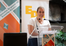 Fotografía Astrid Pérez en el Encuentro Regional de Escuelas Rurales: “Son guardianes de nuestros valores, cultura e identidad”