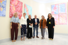 Fotografía Inauguración de la muestra pictórica “Cartografía del color”, de Virginia Moreno Pedreira 