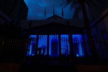 Fotografía El Parlamento se ilumina de azul por el Daño Cerebral Adquirido 