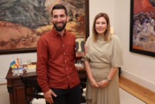 Fotografía Astrid Pérez: “Sergio es un ejemplo  del esfuerzo y de la capacidad de adaptación del campo canario” 