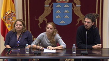 Rueda de Prensa GP Podemos sobre presentación de iniciativas parlamentarias de contenido social