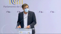 Rueda de prensa del Grupo Parlamentario Popular sobre el Plan Reactiva Canarias