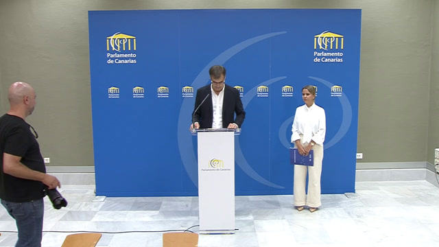 Rueda de prensa del GP Popular sobre valoración en relación con el desarrollo de la Comisión de Investigación para analizar las responsabilidadespolíticas inherentes a la gestión de la contratación por el Servicio Canario de la Salud del Gobierno de Canarias del material sanitario para hacer frente a los efectos de la COVID-19, y cuestiones pendientes de aclaración