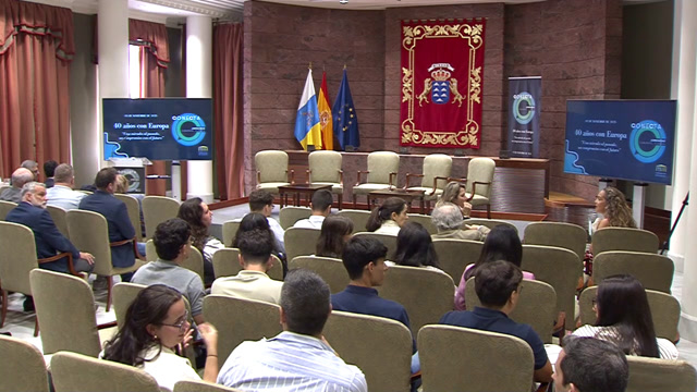 Jornadas Conecta Canarias-Europa tituladas "40 años con Europa. Una mirada al pasado, un compromiso con el futuro"