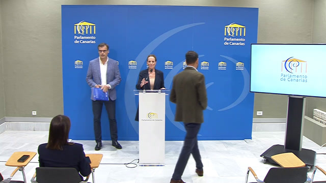 Rueda de prensa del GP popular sobre valoración de los Presupuestos Generales de la Comunidad Autónoma de Canarias para 2026