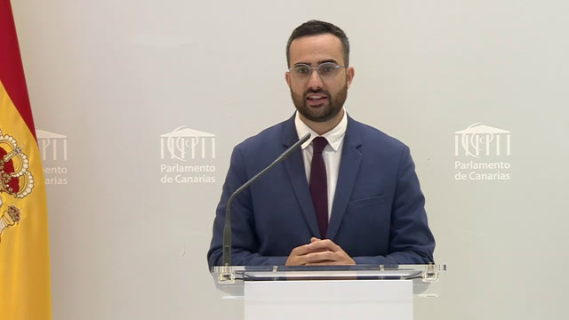 Ruedas de prensa de los grupos parlamentarios con motivo del debate general sobre el estado de la nacionalidad canaria el 10/mar/2026