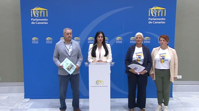 Rueda de prensa del GP Nacionalista Canario (CCa), sobre la PNL Estatuto Marco Personal Sanitario. el 26/may/2026