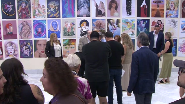 Inauguración de la exposición "Ilustradoras & ilustradas 6"