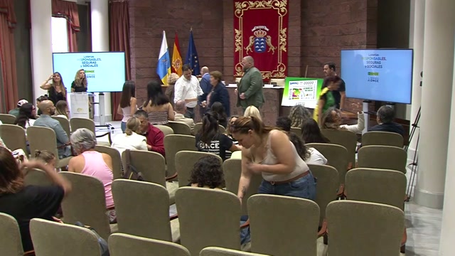 Presentación del cupón de la ONCE del día 27 de junio, dedicado al Día Internacional de las Personas con Sordoceguera en Sala Europa