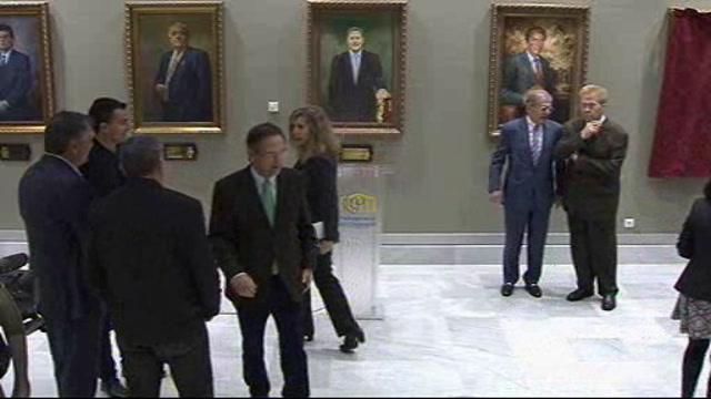 Presentación retrato D. Antonio Castro Cordobez