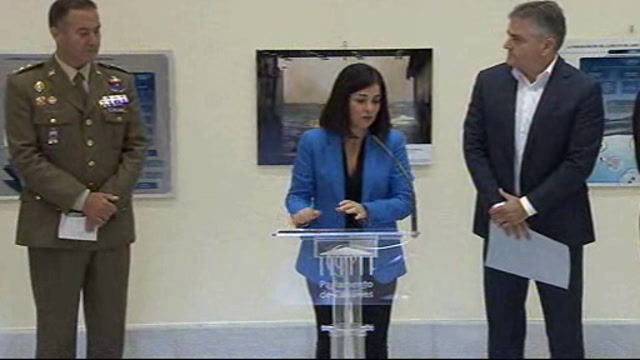 Inauguración de la exposición "Defensa nacional: la adaptación permanente de las Fuerzas Armadas"