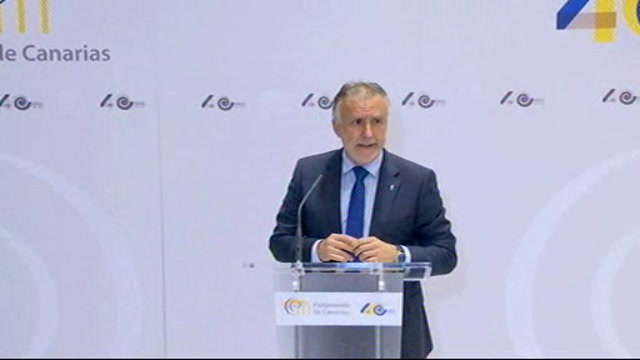Declaración institucional del presidente de Canarias, Ángel Víctor Torres, tras el debate parlamentario de la Comunicación sobre el Plan para la Reactivación Social y Económica de Canarias. NOTA: la hora es aproximada.