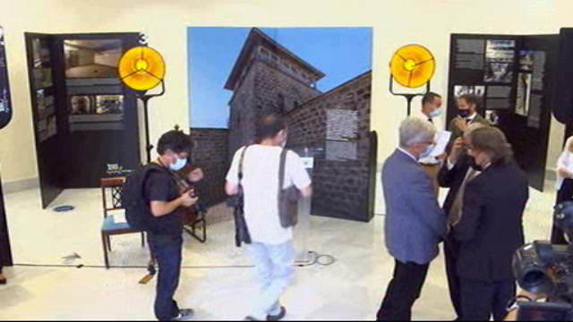Acto homenaje e inauguración de la exposición "186 Escalones, en memoria de los Canarios de Mauthausen 1945-2021"