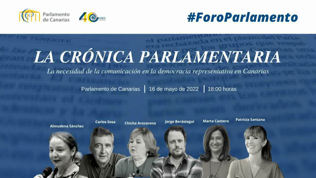 Foro Parlamento "Crónicas parlamentarias"
