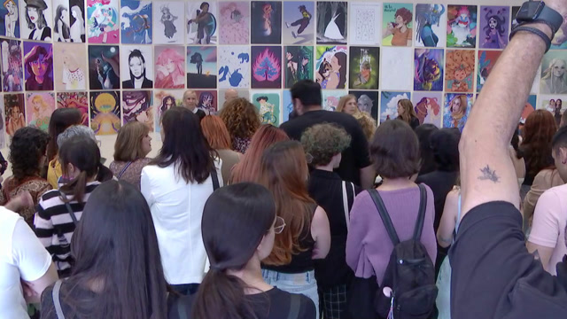 Inauguración de la exposición "ilustradoras & ilustradas 4"