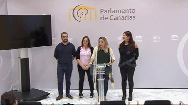 Rueda de prensa GP Podemos sobre la Ley del suelo